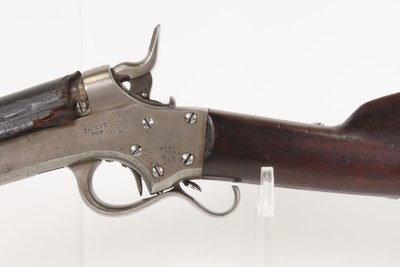 RARE Antique AMERICAN Civil War SHARPS & HANKINS M1862 NAVY Carbine w/COVER One of 6,686 Navy Purchased WITH ORIGINAL COVER - Image 20 of 24