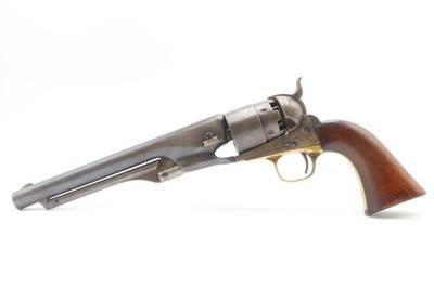 FACTORY LETTERED Civil War Antique U.S. COLT Model 1860 ARMY .44 DC SHIPPED With Battle of Campeche Cylinder Scene! - Image 25 of 25