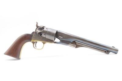 FACTORY LETTERED Civil War Antique U.S. COLT Model 1860 ARMY .44 DC SHIPPED With Battle of Campeche Cylinder Scene! - Image 7 of 25