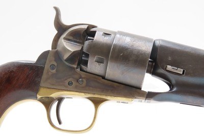 FACTORY LETTERED Civil War Antique U.S. COLT Model 1860 ARMY .44 DC SHIPPED With Battle of Campeche Cylinder Scene! - Image 14 of 25