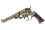 CIVIL WAR Antique STARR ARMS 1858 Double Action Army 44 Revolver CARTOUCHES With Leather Field Holster! - Image 13 of 23