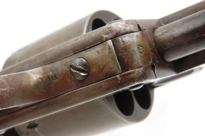 CIVIL WAR Antique STARR ARMS 1858 Double Action Army 44 Revolver CARTOUCHES With Leather Field Holster! - Image 3 of 23