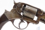 CIVIL WAR Antique STARR ARMS 1858 Double Action Army 44 Revolver CARTOUCHES With Leather Field Holster! - Image 16 of 23