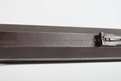 .44-77 SHARPS Antique REMINGTON No. 1 Rolling Block WESTERN Rifle Octagonal 19th Century FRONTIER Rifle in a Great Cartridge - Image 18 of 20