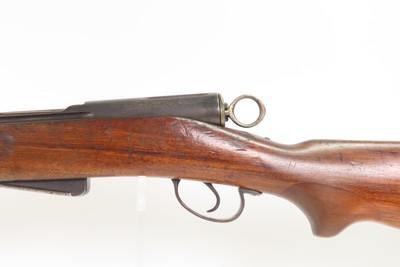 Antique SERIAL # “7” SWISS 1896/11 Straight Pull SCHMIDT-RUBIN 7.5mm RifleWith BRASS BADGE inscribed “FRANZ/WIFFMANN/KRIENS” - Image 21 of 24