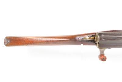 Antique SERIAL # “7” SWISS 1896/11 Straight Pull SCHMIDT-RUBIN 7.5mm RifleWith BRASS BADGE inscribed “FRANZ/WIFFMANN/KRIENS” - Image 16 of 24
