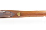Antique SERIAL # “7” SWISS 1896/11 Straight Pull SCHMIDT-RUBIN 7.5mm RifleWith BRASS BADGE inscribed “FRANZ/WIFFMANN/KRIENS” - Image 9 of 24