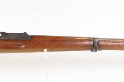Antique SERIAL # “7” SWISS 1896/11 Straight Pull SCHMIDT-RUBIN 7.5mm RifleWith BRASS BADGE inscribed “FRANZ/WIFFMANN/KRIENS” - Image 4 of 24