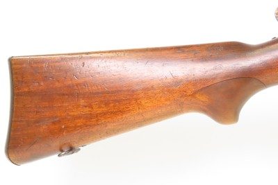 Antique SERIAL # “7” SWISS 1896/11 Straight Pull SCHMIDT-RUBIN 7.5mm RifleWith BRASS BADGE inscribed “FRANZ/WIFFMANN/KRIENS” - Image 6 of 24