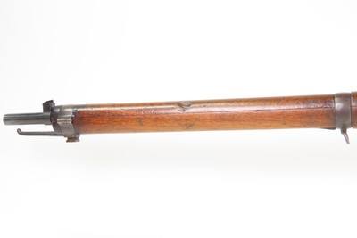 Antique SERIAL # “7” SWISS 1896/11 Straight Pull SCHMIDT-RUBIN 7.5mm RifleWith BRASS BADGE inscribed “FRANZ/WIFFMANN/KRIENS” - Image 19 of 24