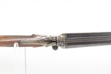 Belgian FOLDING 410 Bore “OLD POACHERS” Double Barrel HAMMER Shotgun C&RSIDE x SIDE Gun Carried Under One’s Coat! - 14 of 21
