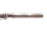 ENGRAVED Antique British PRITCHARD Superposed SWIVEL BARREL Perc. PistolENGLISH Over/Under SELF DEFENSE Pocket Pistol - 6 of 16