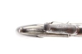 ENGRAVED Antique British PRITCHARD Superposed SWIVEL BARREL Perc. PistolENGLISH Over/Under SELF DEFENSE Pocket Pistol - 10 of 16