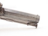 ENGRAVED Antique BRITISH Boxlock MANSTOPPER Percussion SELF DEFENSE Pistol“LONDON” Mid-1800s SIDEHAMMER Coat/Pocket Pistol - 5 of 18