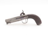 ENGRAVED Antique BRITISH Boxlock MANSTOPPER Percussion SELF DEFENSE Pistol“LONDON” Mid-1800s SIDEHAMMER Coat/Pocket Pistol - 15 of 18