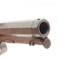 ENGRAVED Antique BRITISH Boxlock MANSTOPPER Percussion SELF DEFENSE Pistol“LONDON” Mid-1800s SIDEHAMMER Coat/Pocket Pistol - 6 of 18