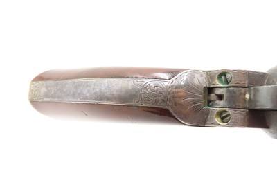 Scarce GUSTAVE YOUNG Factory Engraved COLT M1849 Percussion POCKET Revolver With Hand Engraved “PRESENTATION” Barrel Address - Image 13 of 22