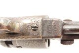 Scarce GUSTAVE YOUNG Factory Engraved COLT M1849 Percussion POCKET Revolver With Hand Engraved “PRESENTATION” Barrel Address - Image 10 of 22