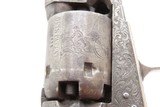 Scarce GUSTAVE YOUNG Factory Engraved COLT M1849 Percussion POCKET Revolver With Hand Engraved “PRESENTATION” Barrel Address - Image 6 of 22