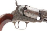 Scarce GUSTAVE YOUNG Factory Engraved COLT M1849 Percussion POCKET Revolver With Hand Engraved “PRESENTATION” Barrel Address - Image 4 of 22