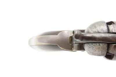 Rare THREE DIGIT SERIAL #490 Antique FIRST MODEL COLT M1851 NAVY RevolverSQUARE BACK TRIGGER GUARD with WEDGE OVER SCREW - Image 11 of 19