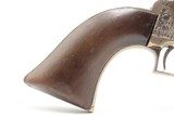 Rare THREE DIGIT SERIAL #490 Antique FIRST MODEL COLT M1851 NAVY RevolverSQUARE BACK TRIGGER GUARD with WEDGE OVER SCREW - Image 5 of 19
