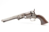 Rare THREE DIGIT SERIAL #490 Antique FIRST MODEL COLT M1851 NAVY RevolverSQUARE BACK TRIGGER GUARD with WEDGE OVER SCREW - Image 14 of 19