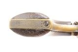 Rare THREE DIGIT SERIAL #490 Antique FIRST MODEL COLT M1851 NAVY RevolverSQUARE BACK TRIGGER GUARD with WEDGE OVER SCREW - Image 8 of 19