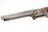 Rare THREE DIGIT SERIAL #490 Antique FIRST MODEL COLT M1851 NAVY RevolverSQUARE BACK TRIGGER GUARD with WEDGE OVER SCREW - Image 15 of 19