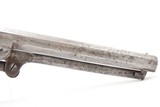 Rare THREE DIGIT SERIAL #490 Antique FIRST MODEL COLT M1851 NAVY RevolverSQUARE BACK TRIGGER GUARD with WEDGE OVER SCREW - Image 3 of 19