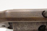 CIVIL WAR Antique SAVAGE NAVY Two Trigger .36 Cal Percussion UNION SidearmUnique Early 1860s .36 Caliber Two-Trigger Revolver - 11 of 17