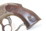 CIVIL WAR Antique SAVAGE NAVY Two Trigger .36 Cal Percussion UNION SidearmUnique Early 1860s .36 Caliber Two-Trigger Revolver - 15 of 17