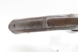 CIVIL WAR Antique SAVAGE NAVY Two Trigger .36 Cal Percussion UNION SidearmUnique Early 1860s .36 Caliber Two-Trigger Revolver - 10 of 17