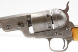 ENGRAVED Antique CIVIL WAR Era COLT M1851 NAVY Cartridge Conversion Revolver Manufactured in 1858 with IVORY GRIPS & HOLSTER - 20 of 20