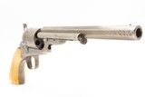 ENGRAVED Antique CIVIL WAR Era COLT M1851 NAVY Cartridge Conversion Revolver Manufactured in 1858 with IVORY GRIPS & HOLSTER - 10 of 20