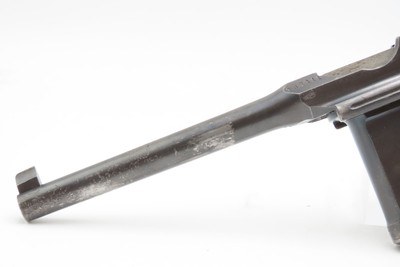 WWI Era German MAUSER C96 Broomhandle Pistol 7.63mm C&R w/SHOULDER STOCKType Used by WINSTON CHURCHILL in the BOER WARS - Image 19 of 22