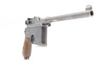 WWI Era German MAUSER C96 Broomhandle Pistol 7.63mm C&R w/SHOULDER STOCKType Used by WINSTON CHURCHILL in the BOER WARS - Image 21 of 22