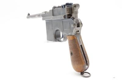 WWI Era German MAUSER C96 Broomhandle Pistol 7.63mm C&R w/SHOULDER STOCKType Used by WINSTON CHURCHILL in the BOER WARS - Image 22 of 22