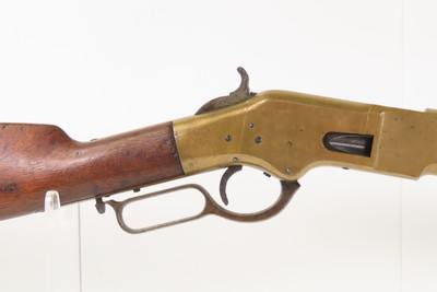 1870 mfr. Winchester Model 1866 MUSKET Variant Rifle .44 HENRY RF YELLOWBOY Scarcest Variant with Most Capacity - Image 5 of 23