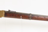1870 mfr. Winchester Model 1866 MUSKET Variant Rifle .44 HENRY RF YELLOWBOY Scarcest Variant with Most Capacity - Image 4 of 23