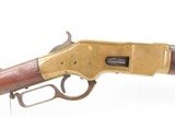 1870 mfr. Winchester Model 1866 MUSKET Variant Rifle .44 HENRY RF YELLOWBOY Scarcest Variant with Most Capacity - Image 7 of 23