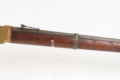 1870 mfr. Winchester Model 1866 MUSKET Variant Rifle .44 HENRY RF YELLOWBOY Scarcest Variant with Most Capacity - Image 4 of 23