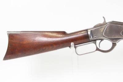 c1889 Antique WINCHESTER Model 1873 .44-40 WCF Lever Action Repeating RIFLE The Gun that Won the West! - Image 5 of 25
