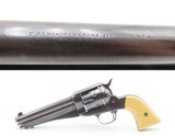 Antique REMINGTON Model 1875 .44-40 WCF Single Action ARMY Revolver IVORYJESSE and FRANK JAMES Revolver of Choice - 1 of 17