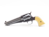 Antique REMINGTON Model 1875 .44-40 WCF Single Action ARMY Revolver IVORYJESSE and FRANK JAMES Revolver of Choice - 2 of 17