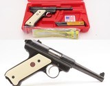 RUGER MK II “NRA William B. Ruger Endowment” SEMI-AUTO .22 LR Modern Pistol With ORIGINAL FACTORY CASE & EXTRA MAGAZINE - 1 of 20