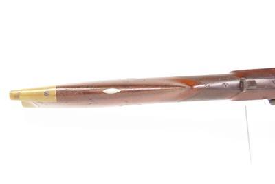 Antique R.B. GILLISPIE Half Stock Percussion HOMESTEAD/HUNTING Target Rifle ENGRAVED HEAVY BARREL .56 Cal. Longarm w/RICE LOCK - Image 12 of 19