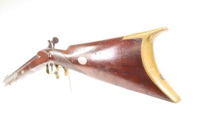 Antique R.B. GILLISPIE Half Stock Percussion HOMESTEAD/HUNTING Target Rifle ENGRAVED HEAVY BARREL .56 Cal. Longarm w/RICE LOCK - Image 19 of 19