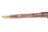 Antique R.B. GILLISPIE Half Stock Percussion HOMESTEAD/HUNTING Target Rifle ENGRAVED HEAVY BARREL .56 Cal. Longarm w/RICE LOCK - Image 12 of 19