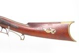ENGRAVED SUPERPOSED Antique L.L. HEPBURN Percussion OVER/UNDER Double Rifle Early Hepburn of REMINGTON & MARLIN Design Fame - 19 of 22